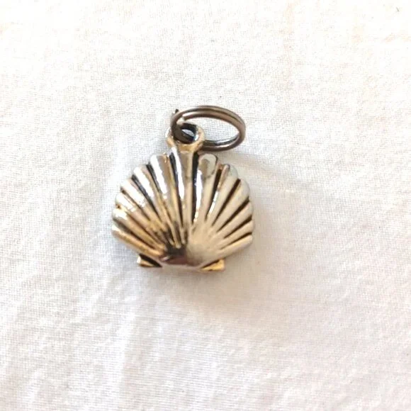 3/$25 SALE SET OF 3 Metal Charms for Bracelet Keychain, Seashell Whistle Fish - Picture 3 of 12